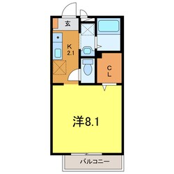 K’s HOUSE Cの物件間取画像